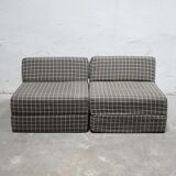 Vintage convertible chair