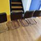 4 vintage 70s design chairs, Bauhaus/Breuer style