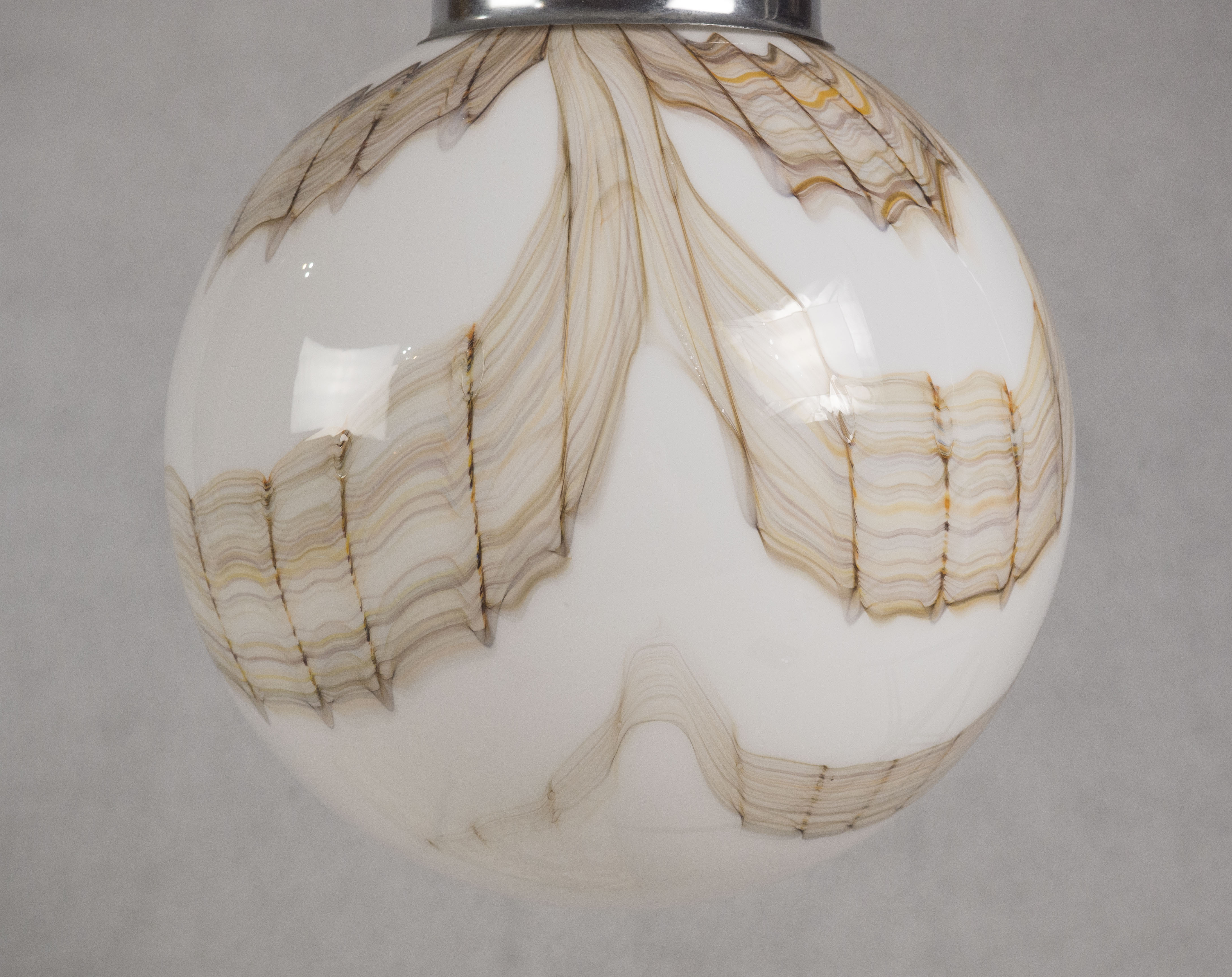 Pendant Lamp, Mazzega, Italy, 1970s