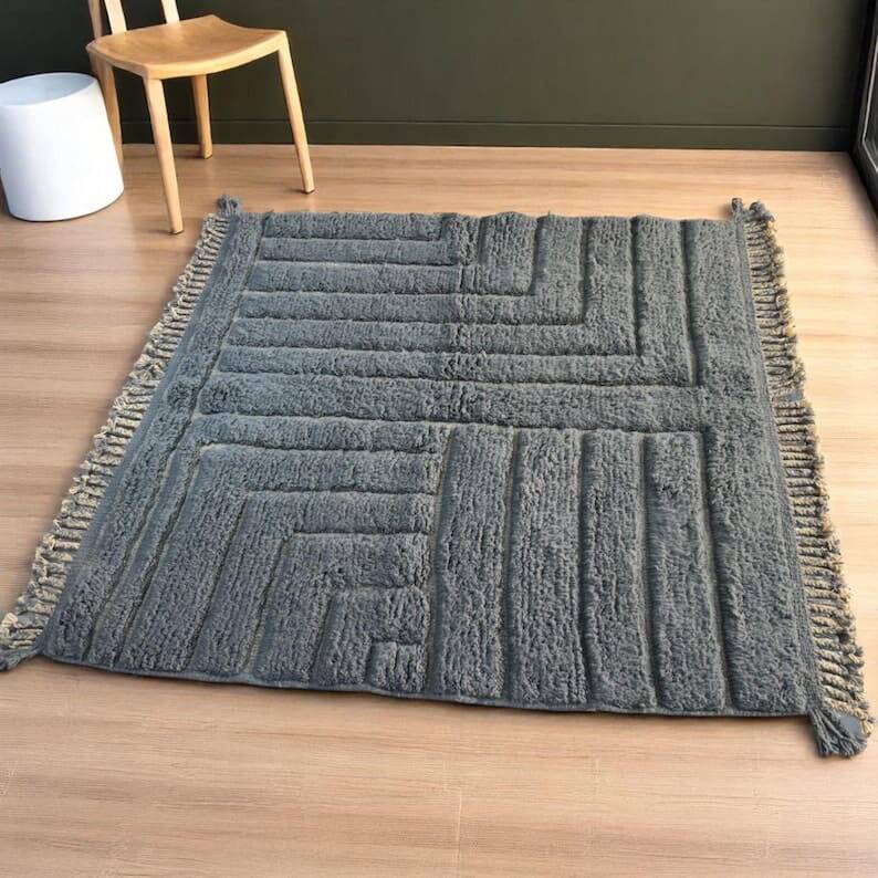 Handmade Beni Ouraine rug