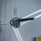 White articulated architect lamp - vintage industrial style