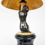 Art Deco lamp with loudspeaker, Stilton, 1930s, Czechoslovakia