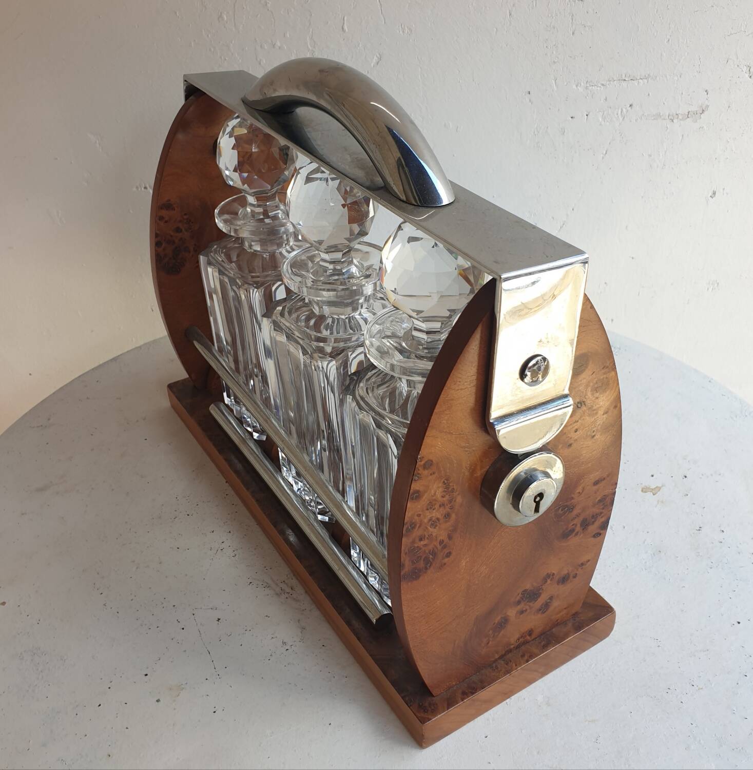 Art Deco Liqueur or Whiskey Cellar