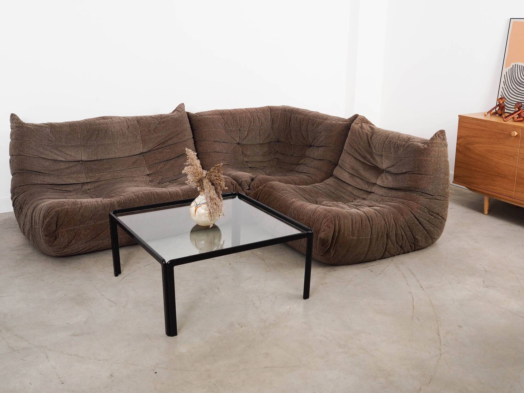Togo corner sofa, French design, 1970s, designer: Michel Ducaroy, manufactu