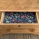 Buffet 9 tiroirs art déco chêne brut massif