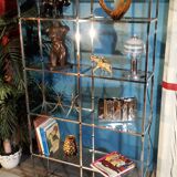 Floor on metal & glass 1970s