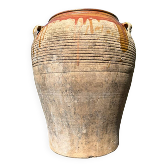 Terracotta pottery jar