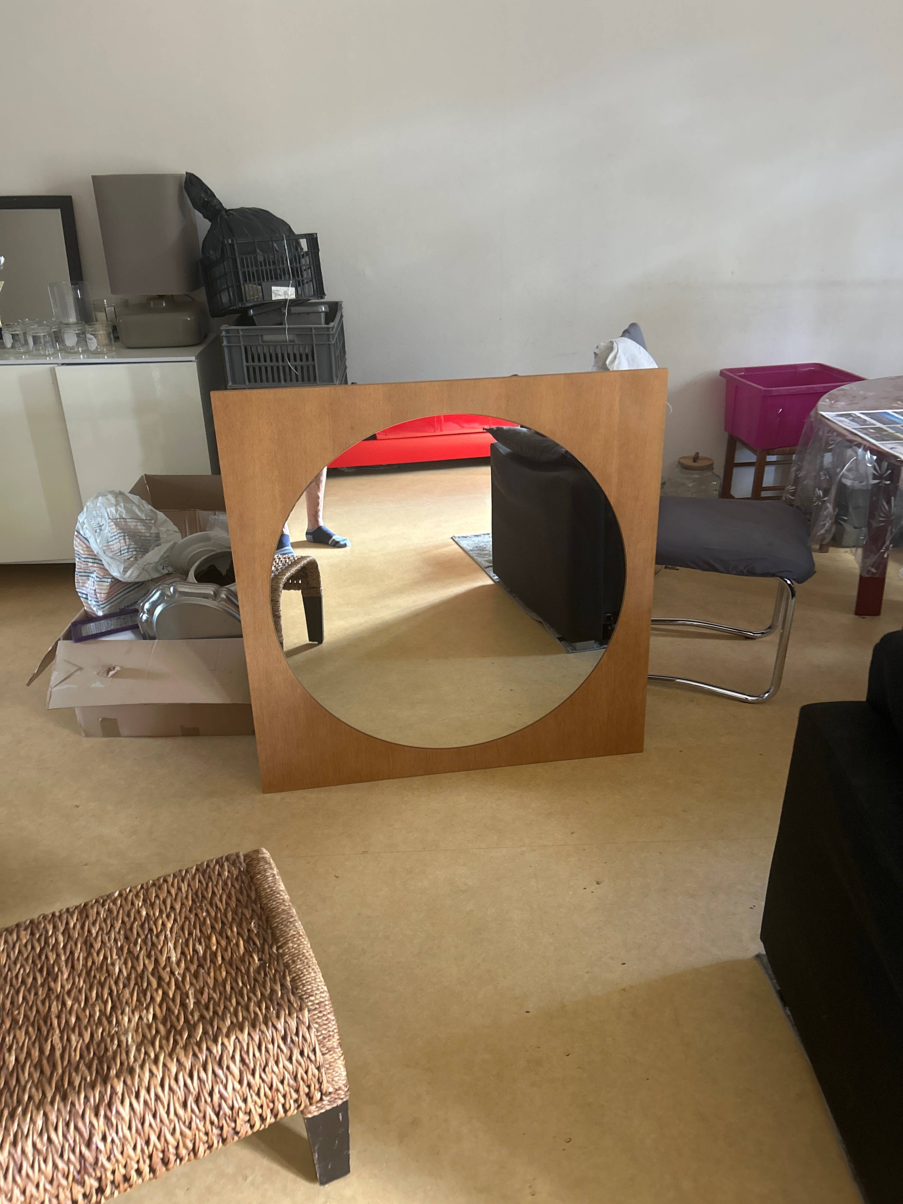 Large mirror David Lange
