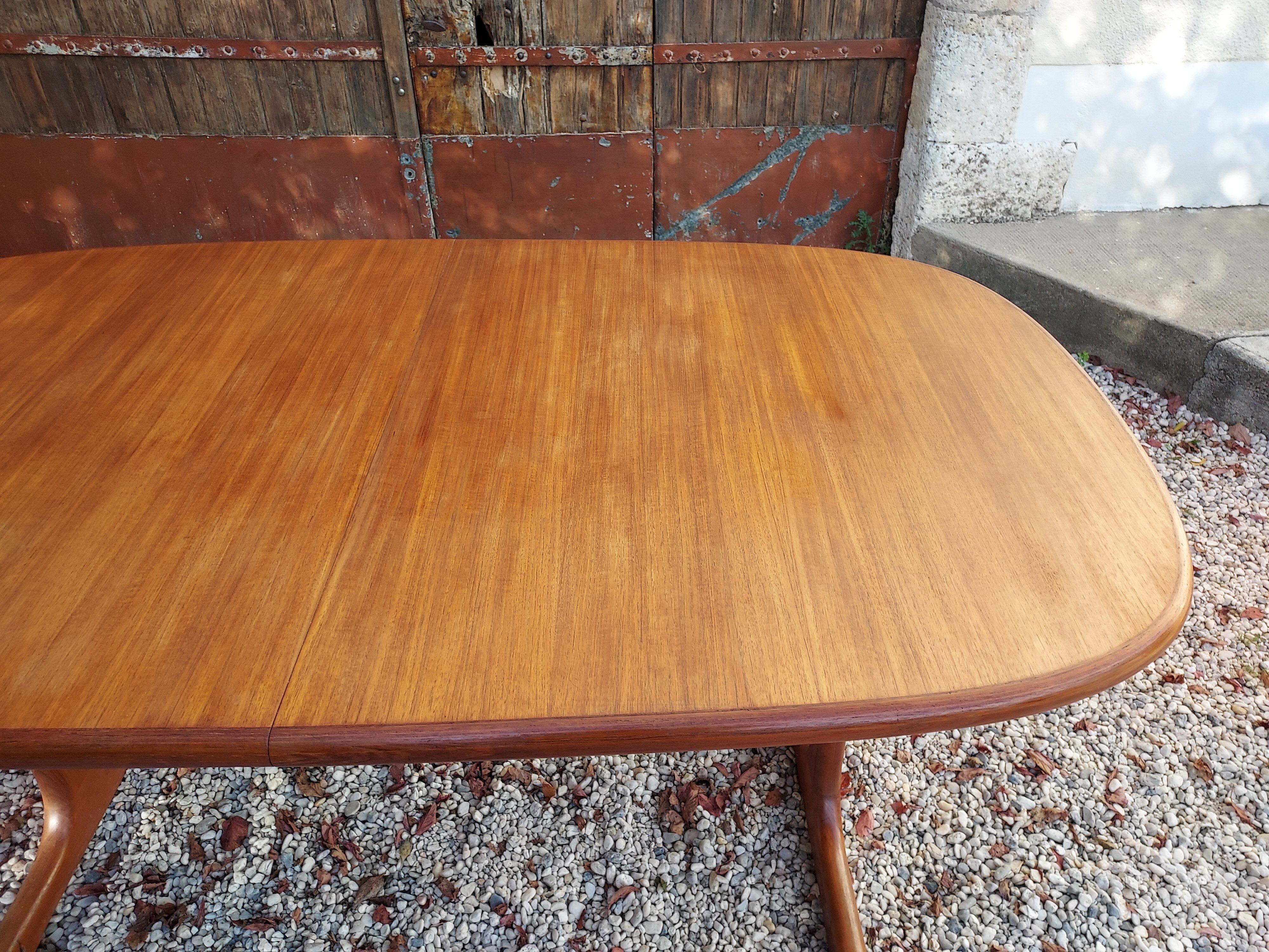Table danoise teck xxl C.K Rosengaarden