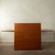Danish modern teak extendable dining table model 24 by Ansager Møbler 1960s