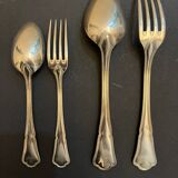Ercuis silver plated cutlery set 46 pieces