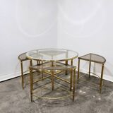 Ensemble de 5 tables Nesring des années 1970