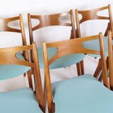 Set Of 6 Dining Chairs Model CH29P By Hans J. Wegner Made By Carl Hansen & Søn From 1950s