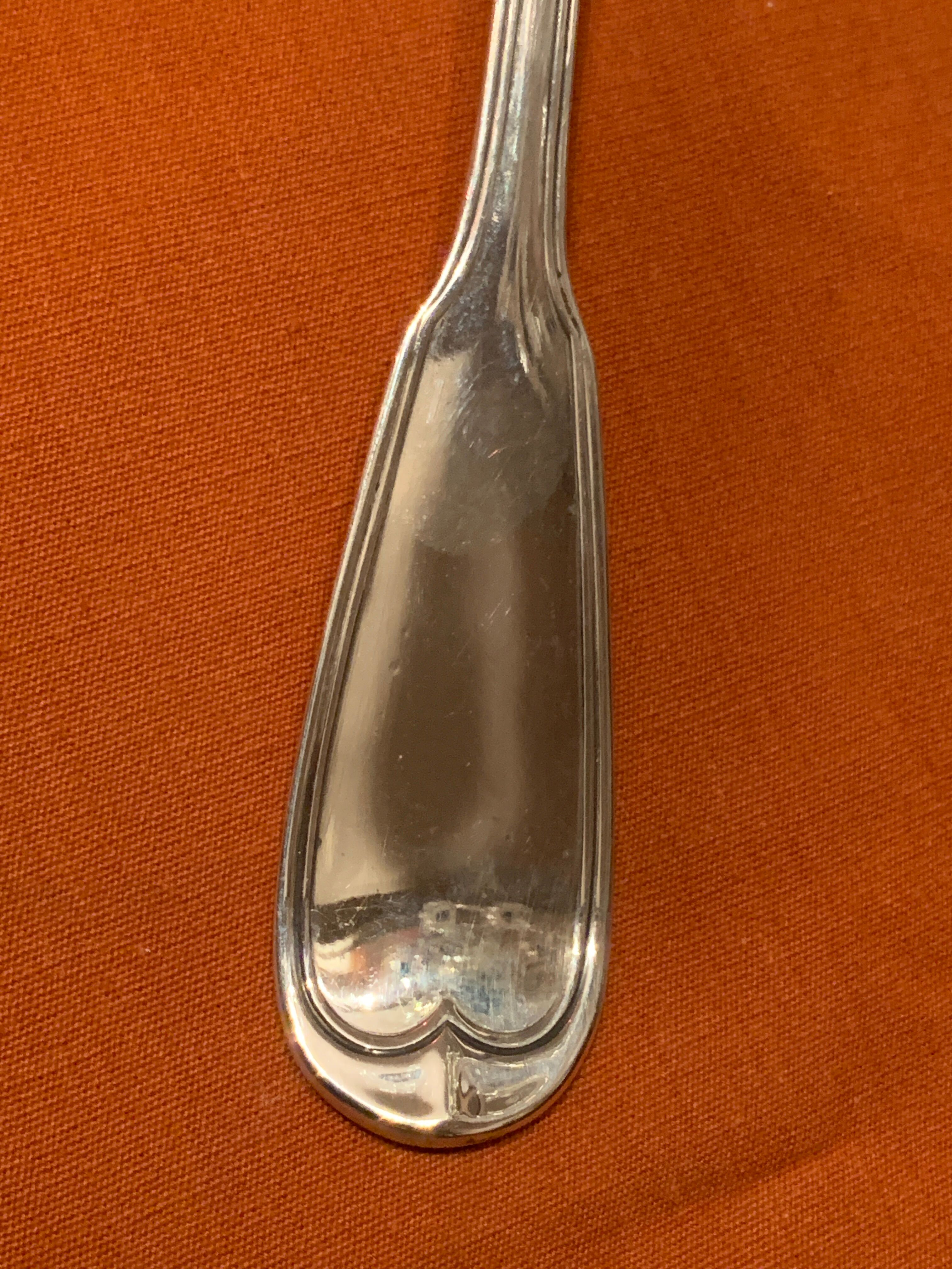 Silver ladle
