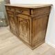 Carved solid wood sideboard
