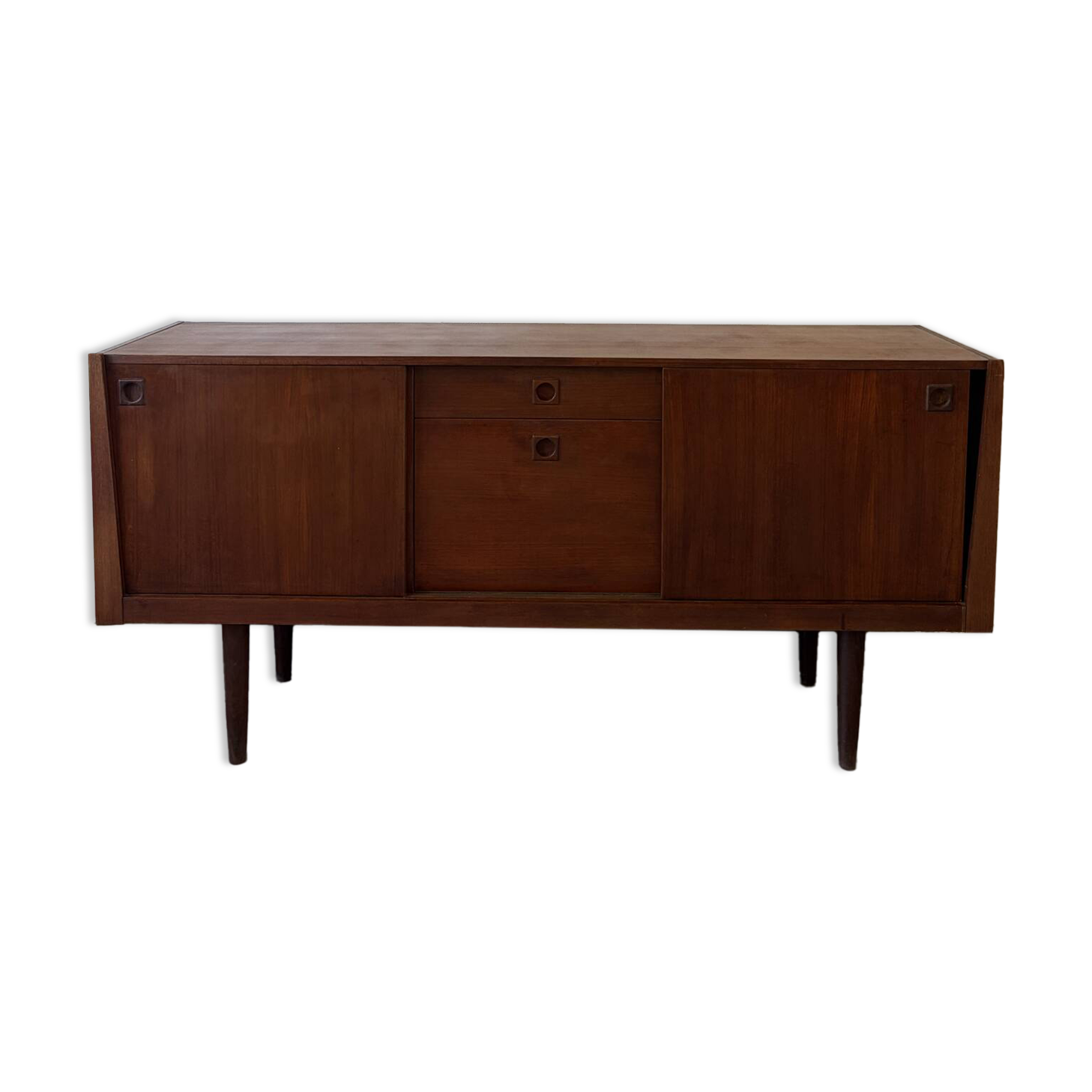 Vintage teak enfilade from the 1960s.