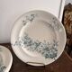 Lot 5 Plate Plates Faience Longwy Model Mignon