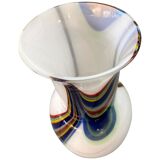 Contemporany vase murrine in murano glass