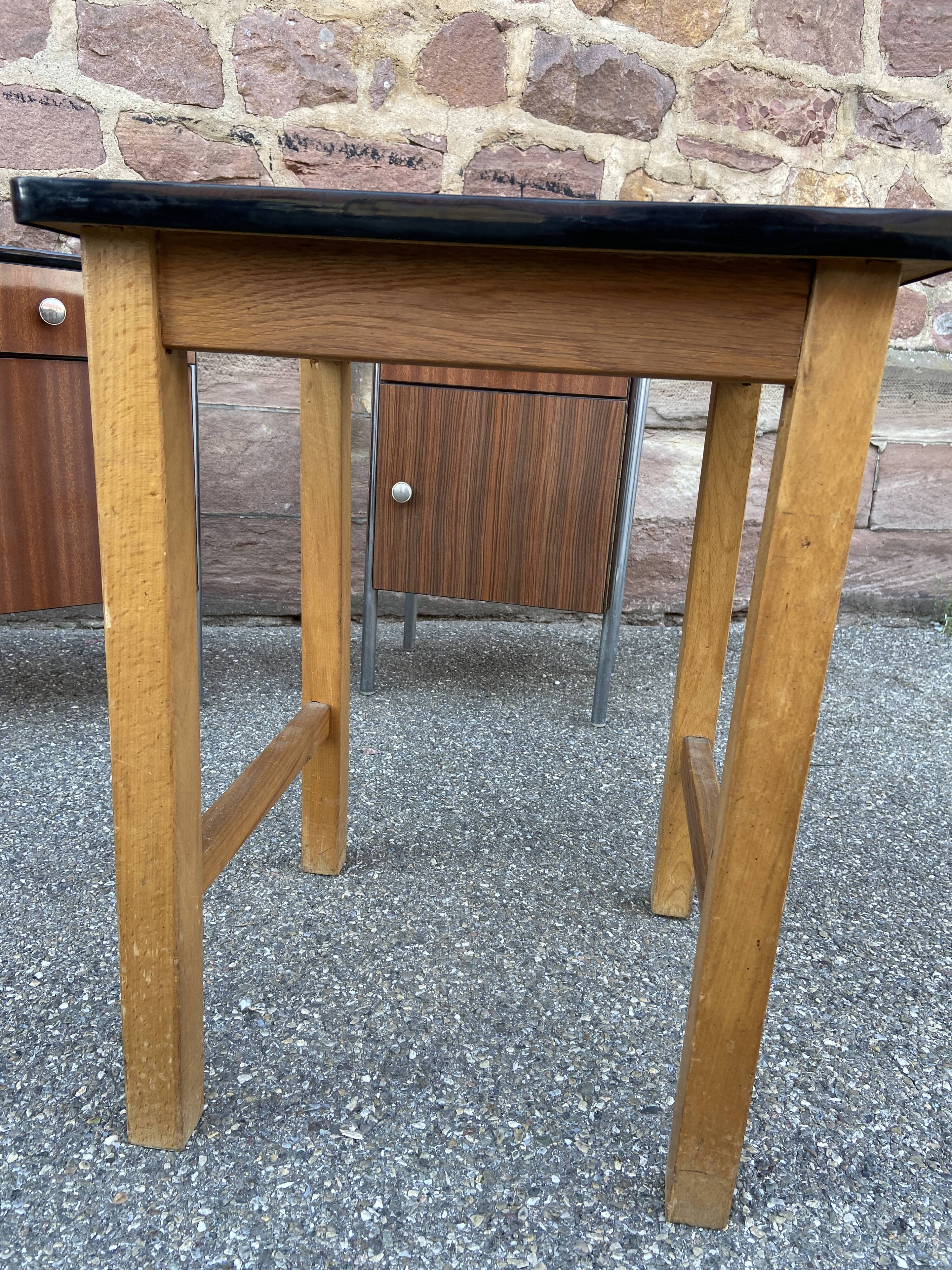 Table basse d’appoint cocktail formica française vintage design 1960