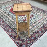 Bamboo side table