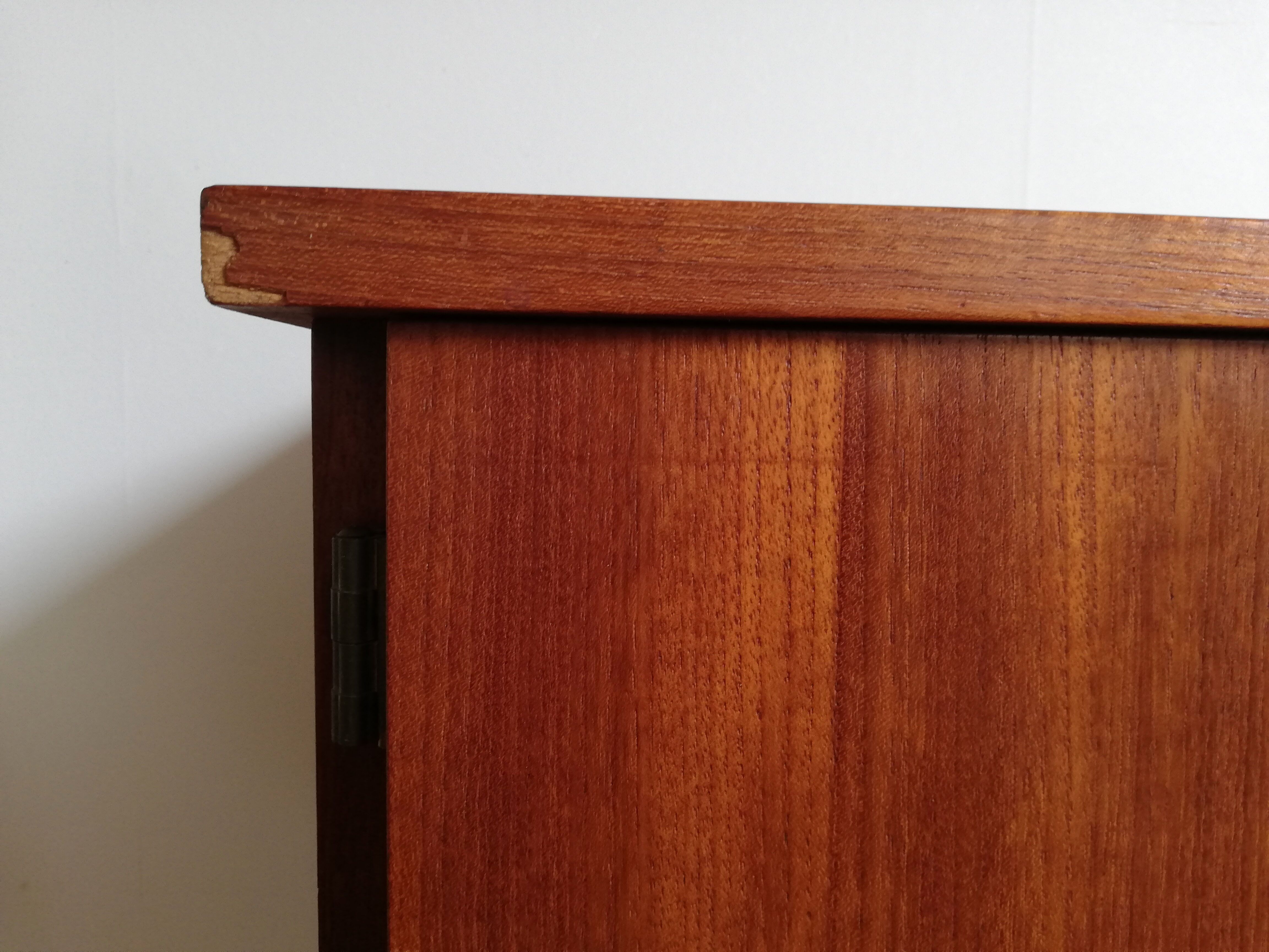 Enfilade furniture tv Scandinavian teak 60s