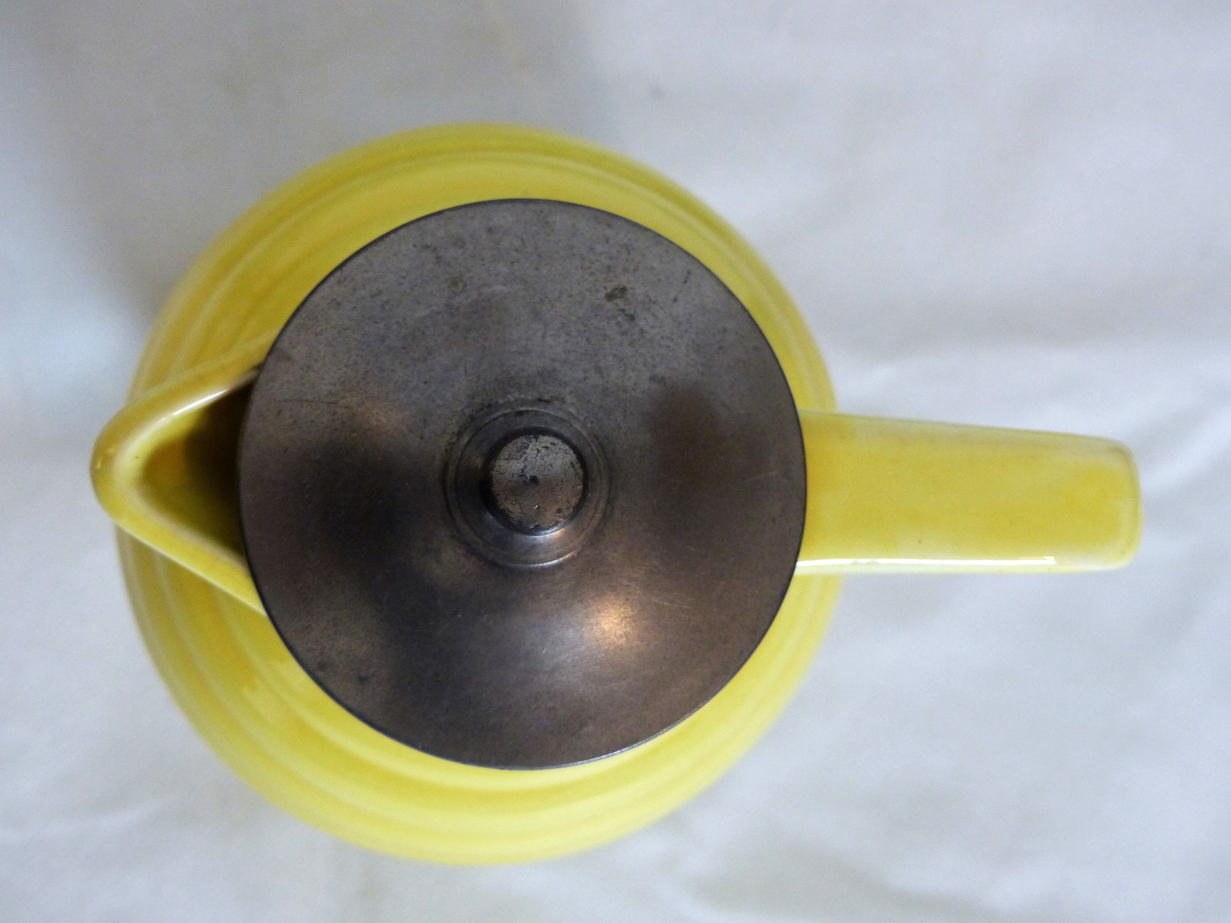 Vintage earthenware pitcher