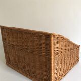 Baker's basket, wicker