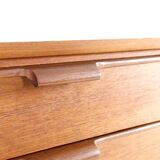 Buffet, enfilade vintage en teck « Dresde »