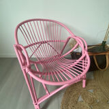 Adult rattan armchair