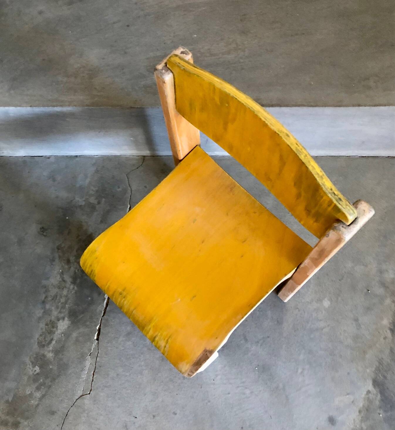 Child's chair from the 1960s