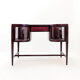 Console avec vitrines courbes - Style Art Déco