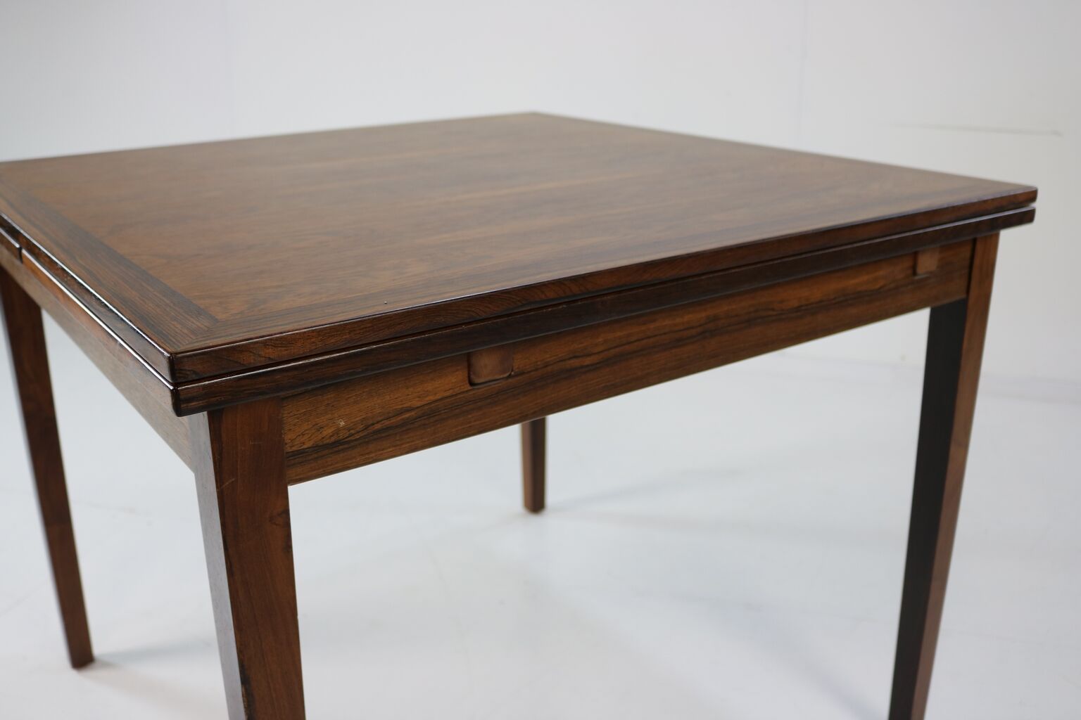 Danish design rosewood square dining table