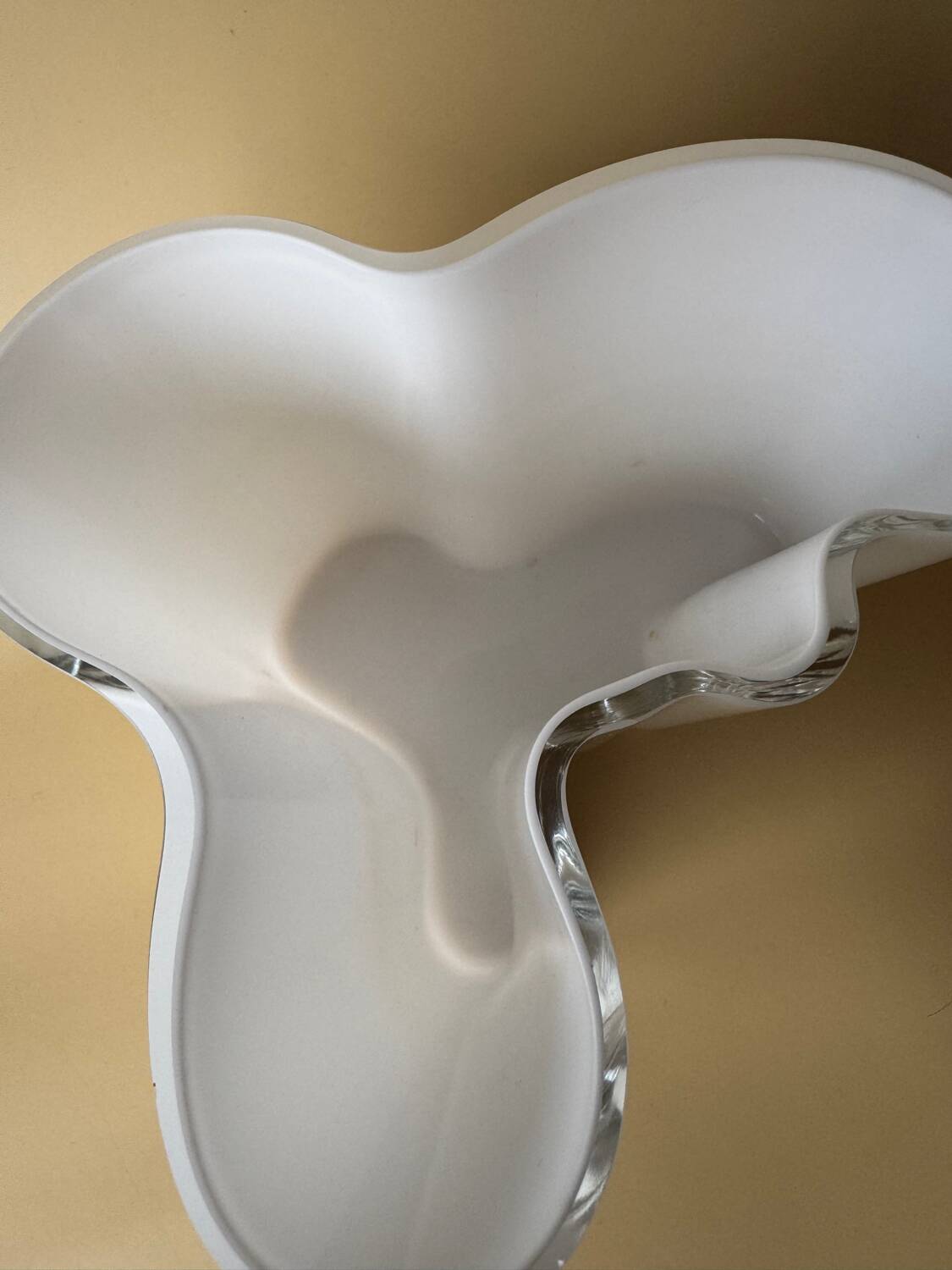 Vintage art glass vase by Alvar Aalto for Iittala