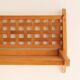 1960's Wooden Wall Shelf