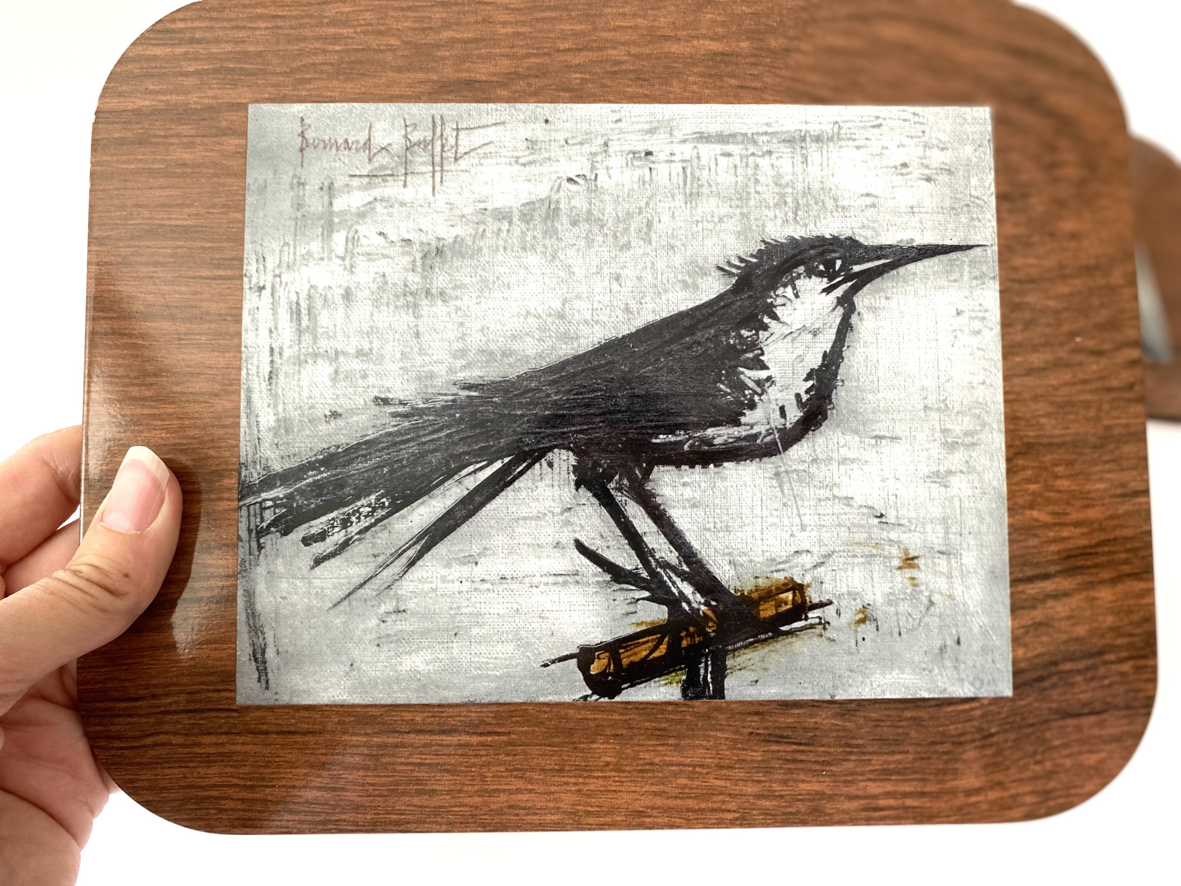 Birds trivet by Bernard Buffet vintage