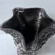 "Marius GIUGE Vallauris" Vase on pedestal with lava decoration 20th century