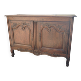 Buffet bas chêne XIXe