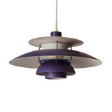 Louis Poulsen PH5 Pendant Purple