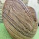 Vintage bohemian rattan armchair