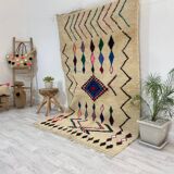 Handmade Moroccan Berber carpet 234 x 153 CM