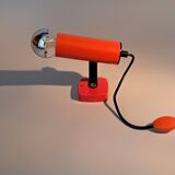 Applique Targetti Sankey orange 1960/1970.