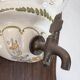 Moustiers wall fountain in signed earthenware – country house spirit
