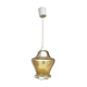 Vintage glass tulip-shaped suspension