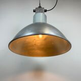 Industrial aluminium pendant light from Elektrosvit, 1960s