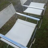 Vintage folding armchair set