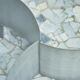 Table par Lorenzo Burchiellaro en aluminium et cristal
