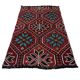 Housse de coussin kilim turque vintage, 129 x 78 cm