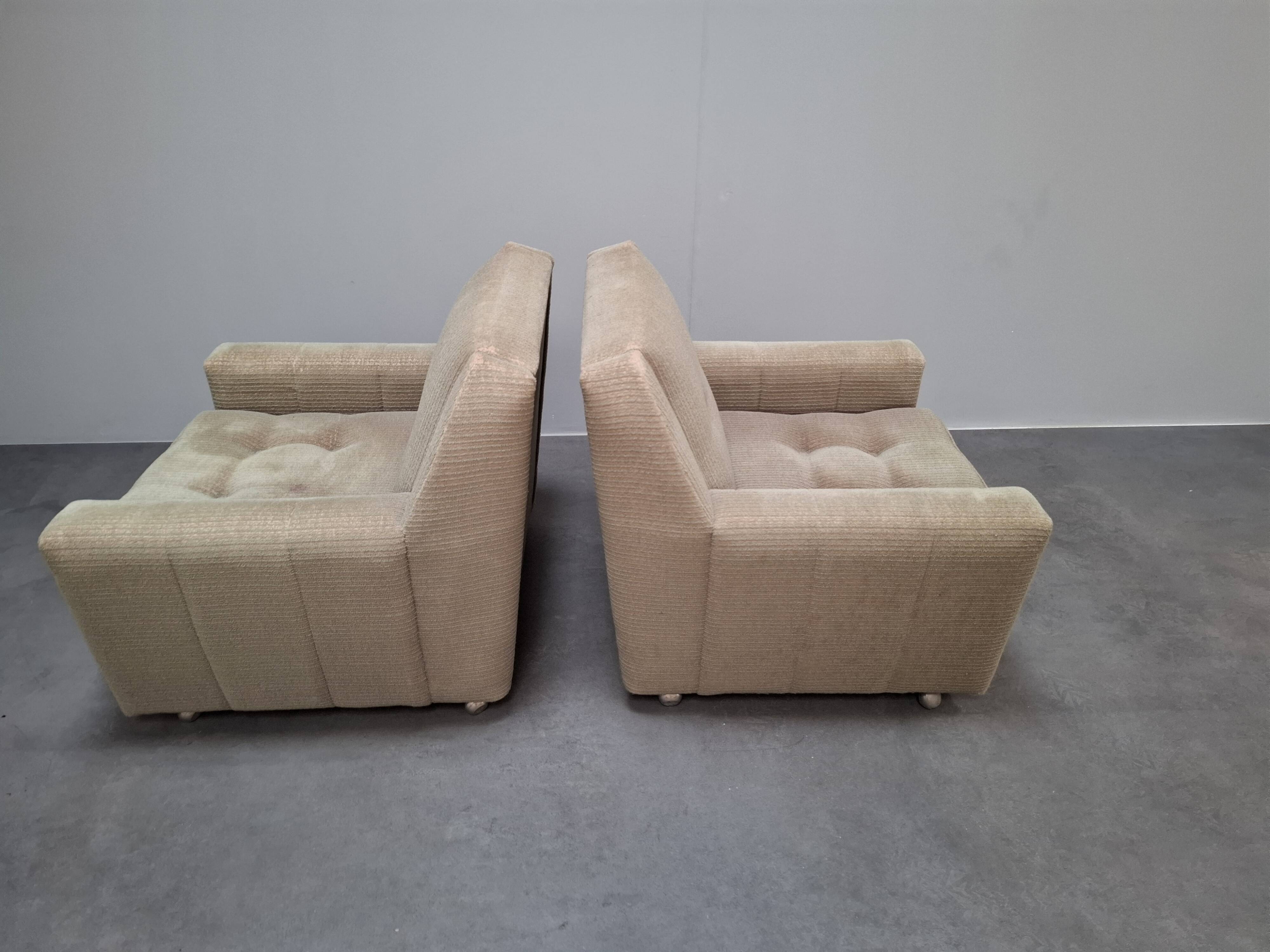 Paire de fauteuils lounge Wiberg Mid-Century Modern par UP Závody Rousínov