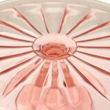 Pink Rosaline Art Deco Cake Stand Pastry Dish Scailmont