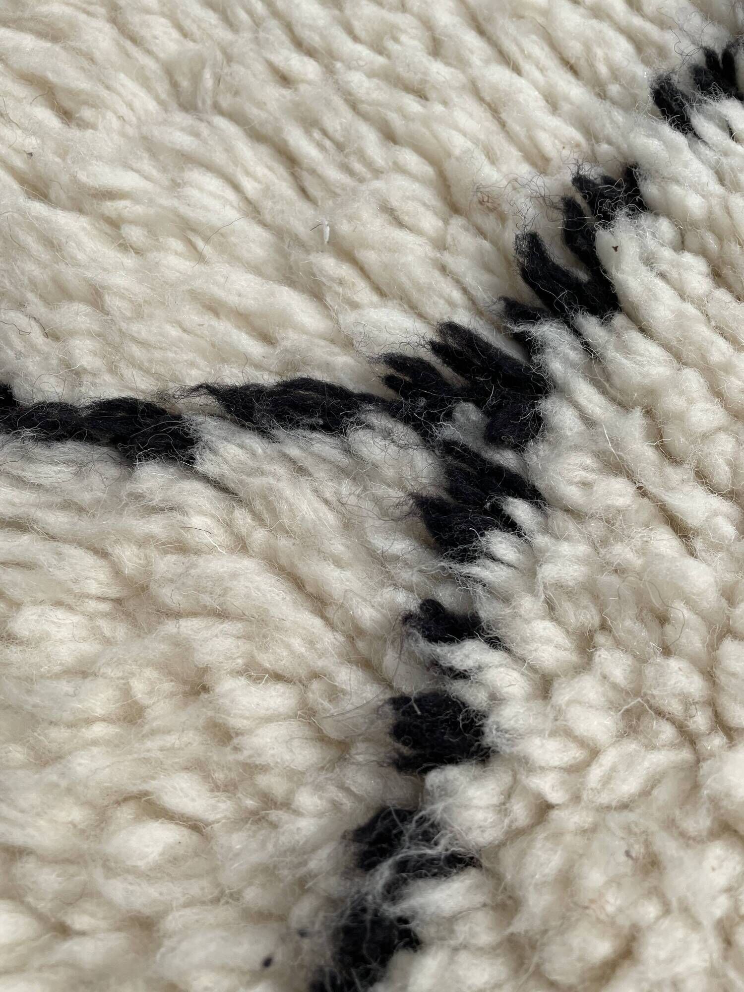 Large Berber carpet corridor Beni Ouarain 80x330 cm